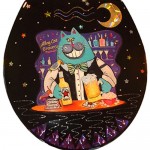 Alley Cat Bartender Toilet Seat - Standard (Free Shipping Today!)
