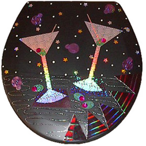 Martini Toilet Seat - Elongated (Free Shipping Today!)