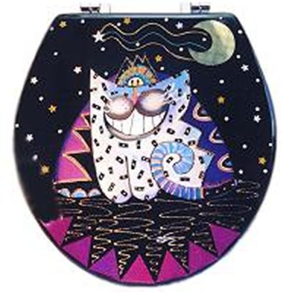 Queen of Cats Toilet Seat - Elongated (Free Shipping Today!)