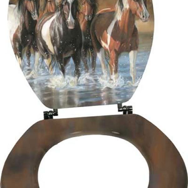 Victoria Shultz Horse Standard Toilet Seat